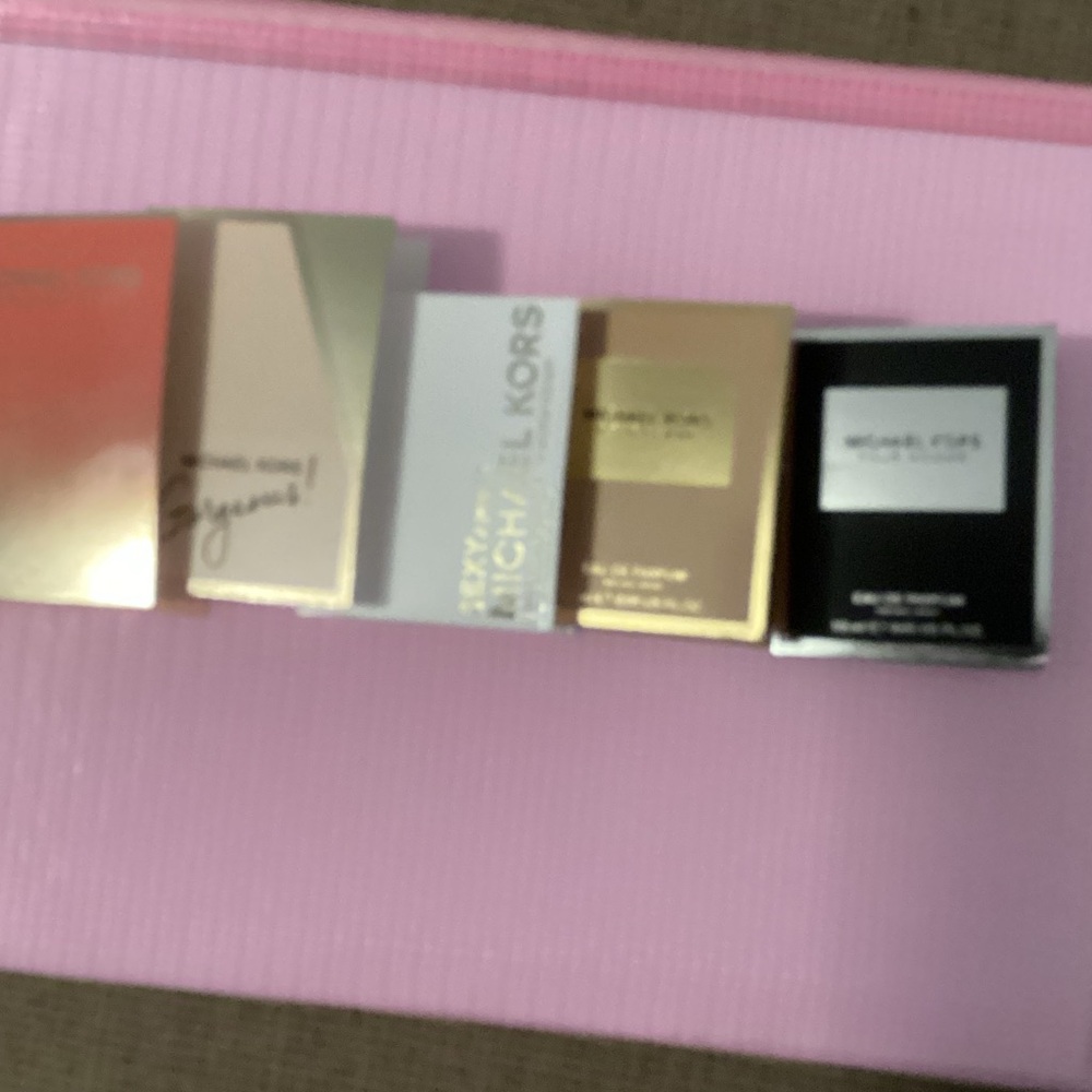 Michael Kors Fragrance Set - Gold, Silver, Black